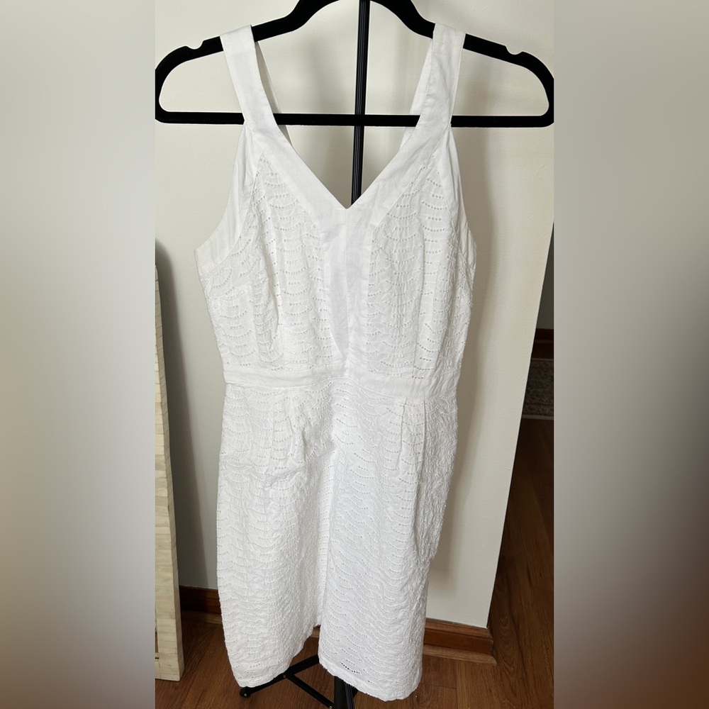 Old Navy eyelet white dress